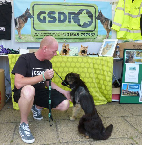 coco at her first fundraising event in Rhyl