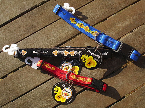 dogmatic padded webbing collars