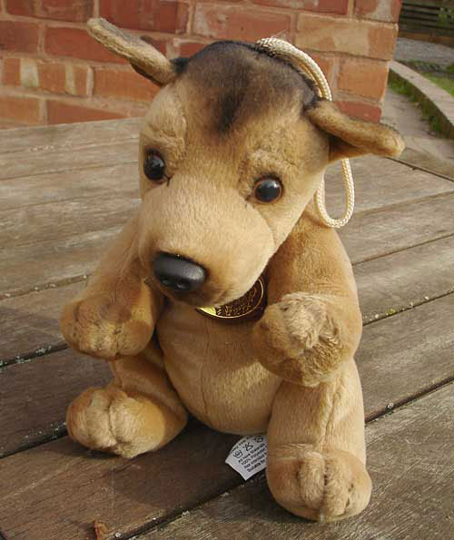german shepherd mobile phone holder