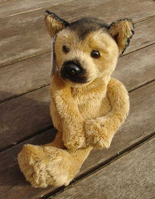 german shepherd fridge magnet