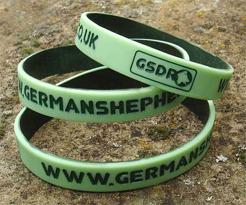 german shepherd dog wristband