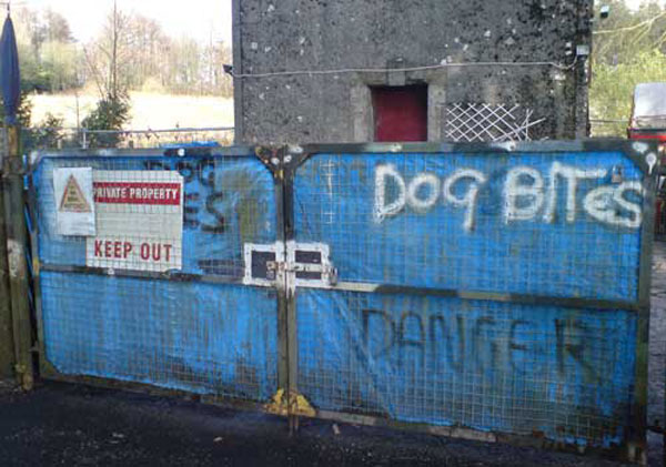 guard dog signs