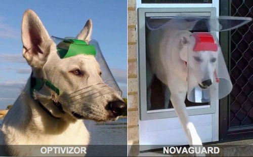 optivizor and novaguard canine vizors