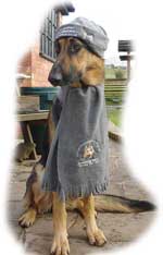 ted wearing his hat and scarf