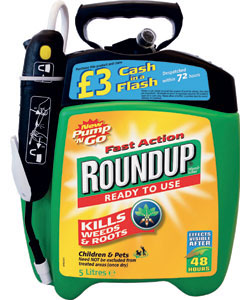 glyphosate known round up - toxic weedkiller