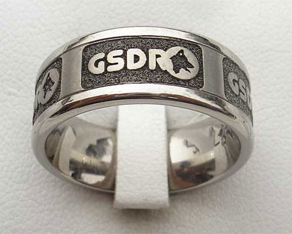 Personalised Titanium Ring