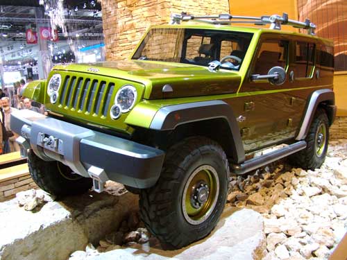 shiny new jeep