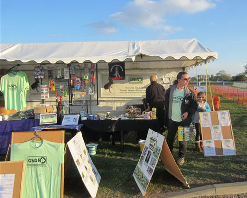 gsdr merchandise stand