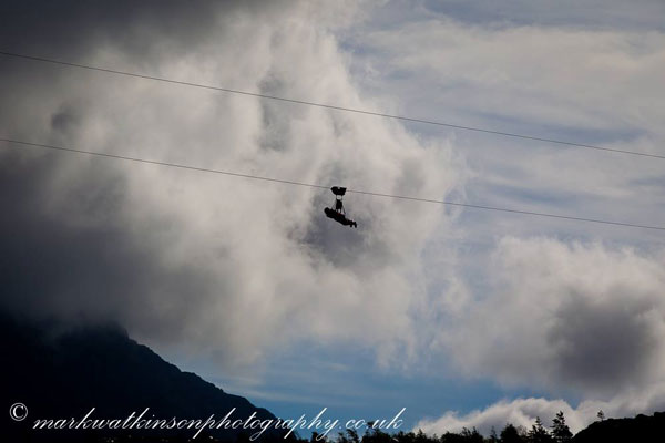 zipwire in snowdonia