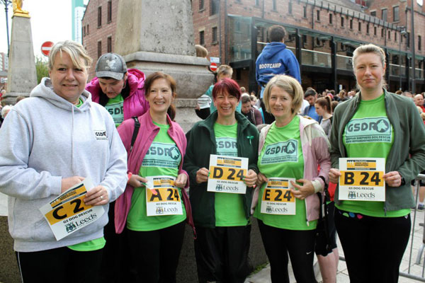 gsdr ladies half marathon relay team