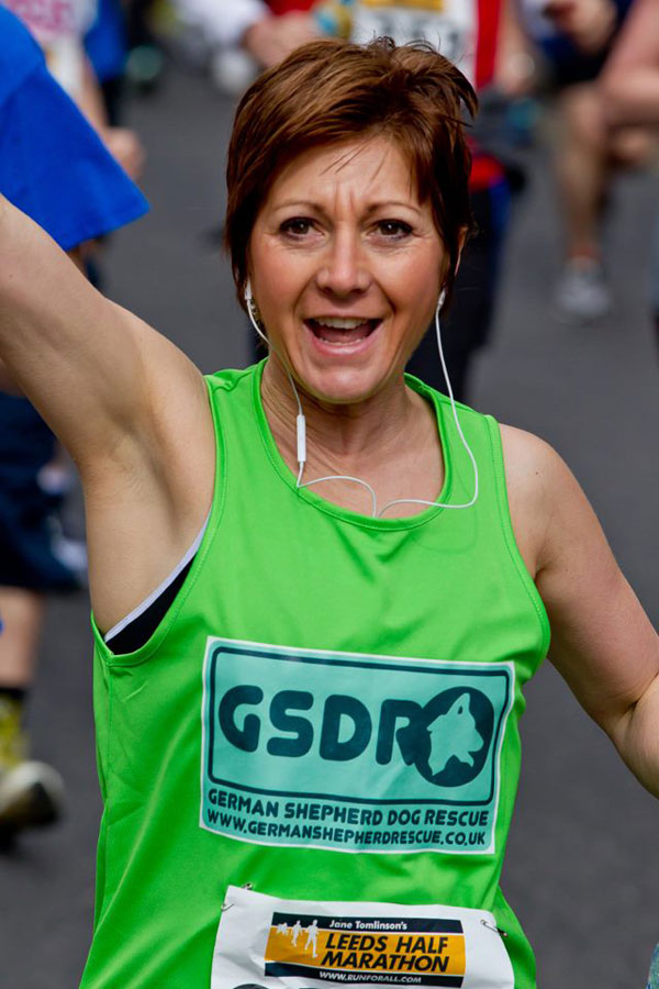 GSDR runner smiling