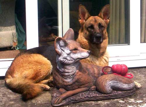 sophie and her foxy friend