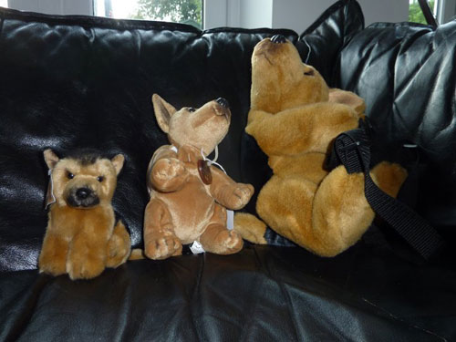lots of cuddly toys