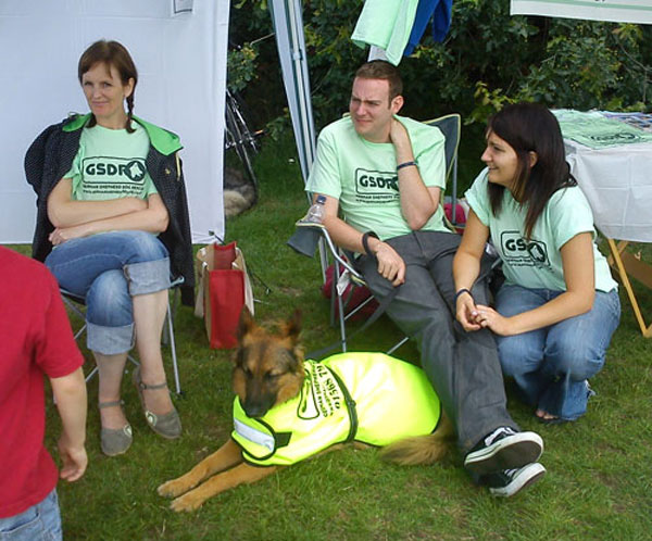 gsdr volunteers ready for action