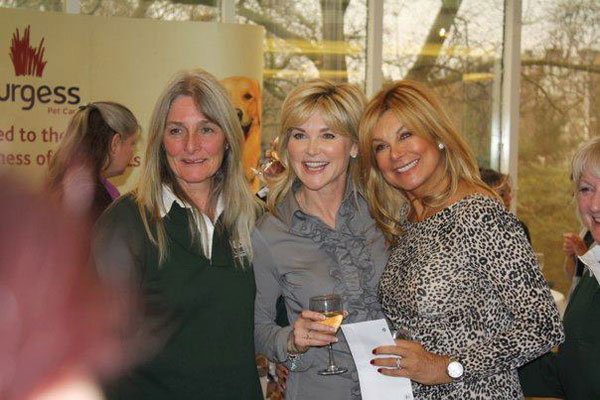 Jayne, Anthea Turner and Jilly Johnson